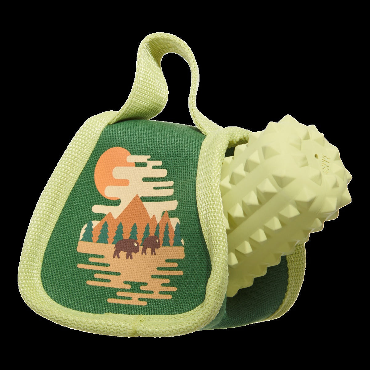 Parks Tuffel Bag Super Chewer Durable 2-in-1 Dog Toy