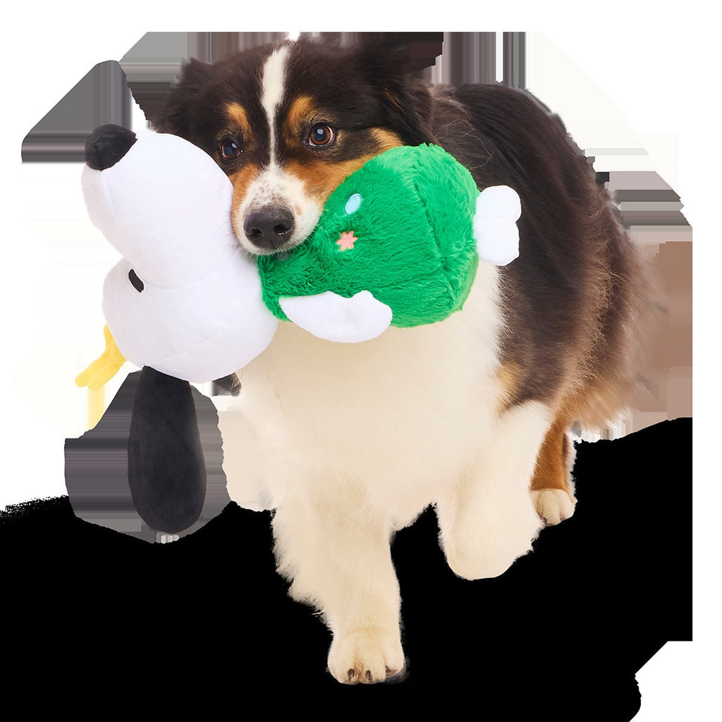 O Snoopy Tree Plush Extra-Large + Tug Dog Toy
