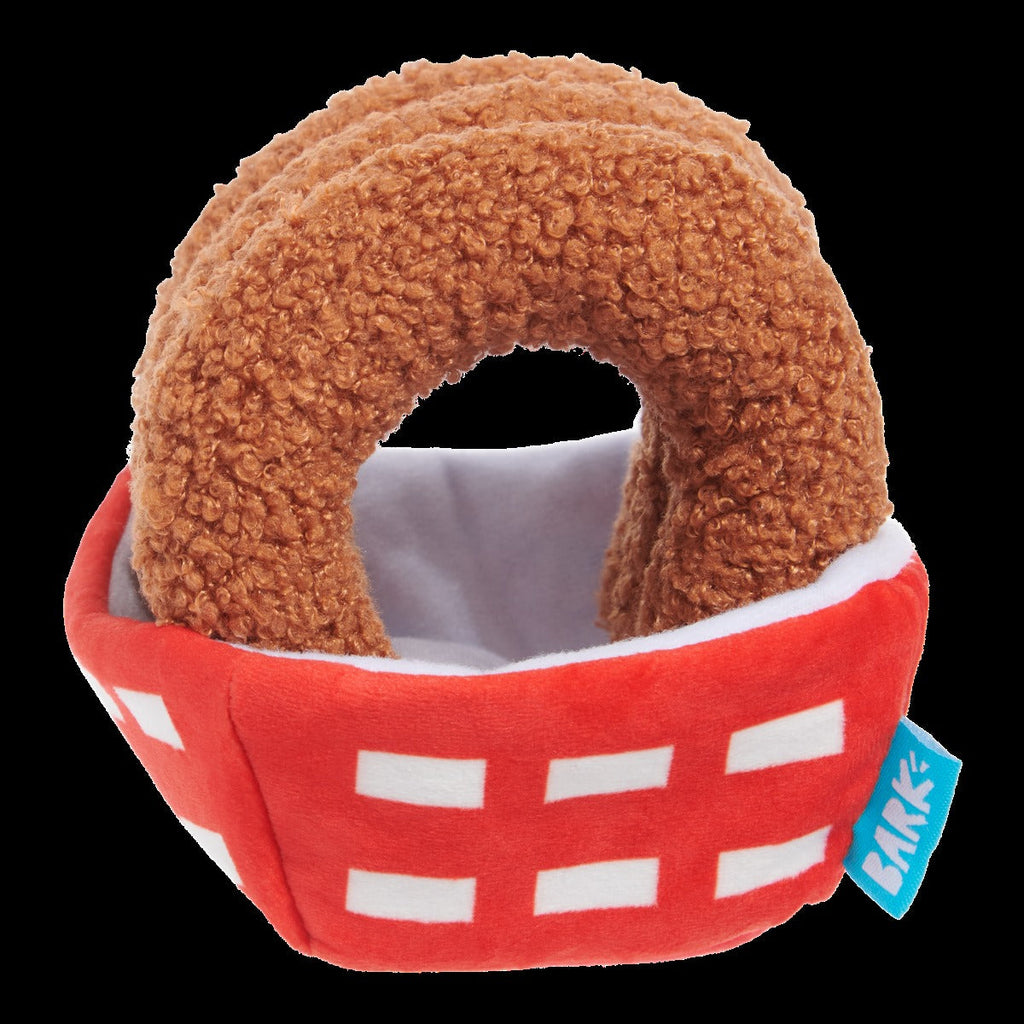 Onion Flings Plush Tug + Enrichment Dog Toy