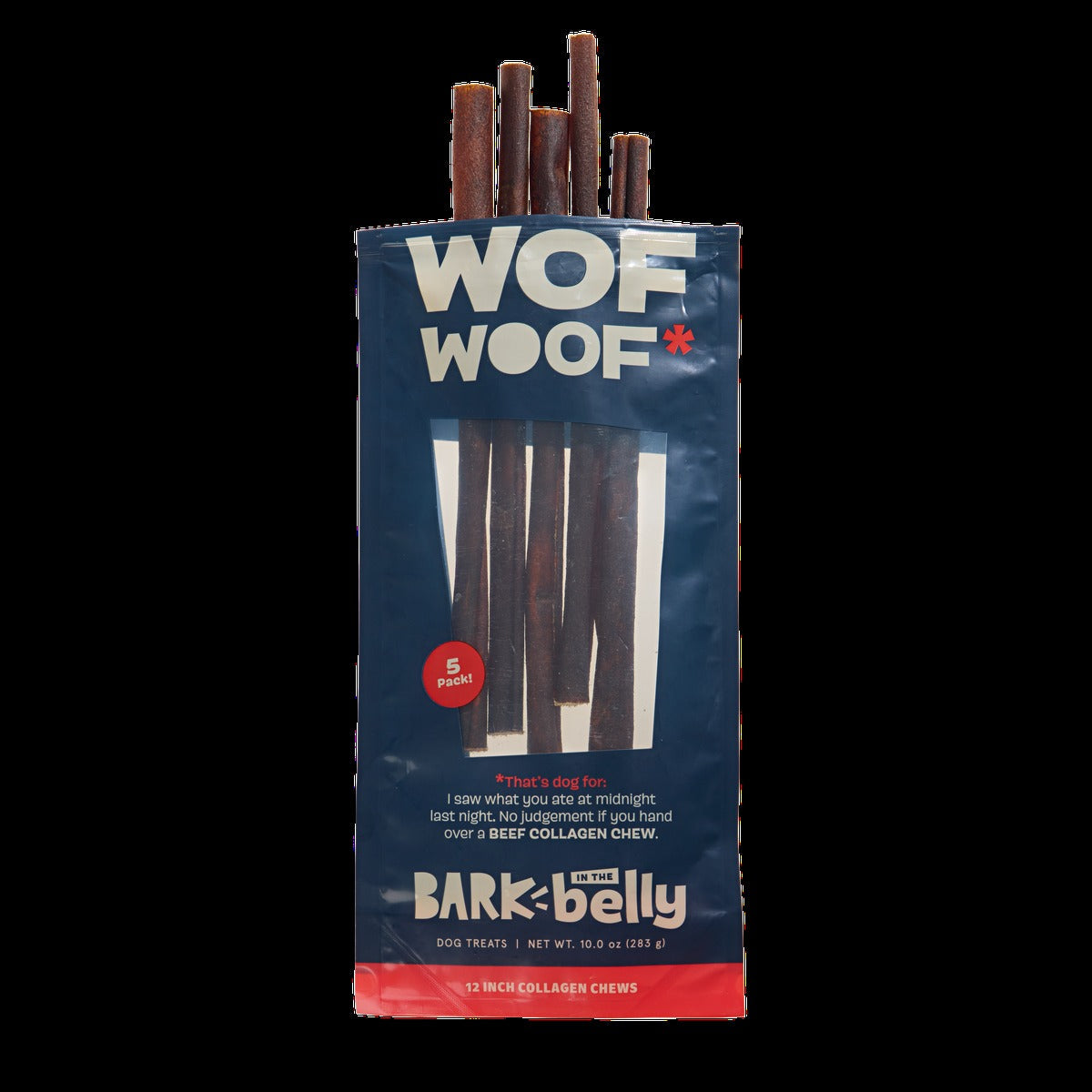 Beef Collagen Dog Chews, 5 Ct