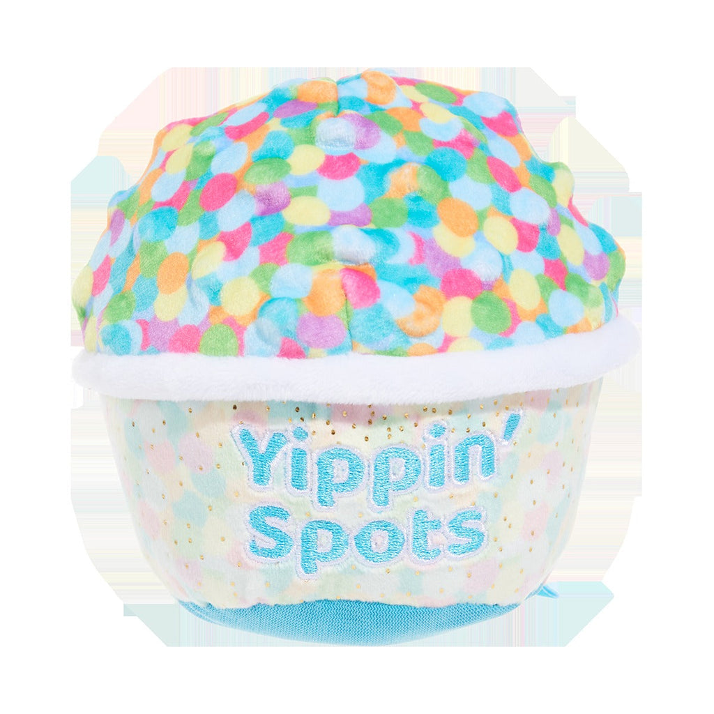 Yippin' Spots Ice Cream Plush Fetch Dog Toy
