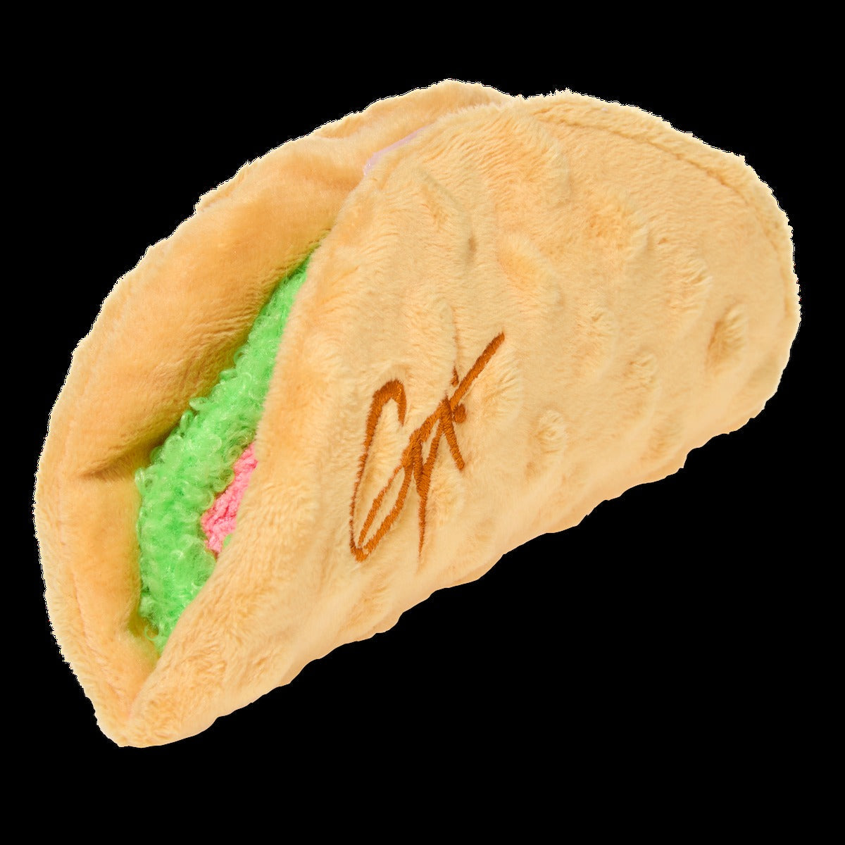 Tuna Won Taco Plush Enrichment Dog Toy