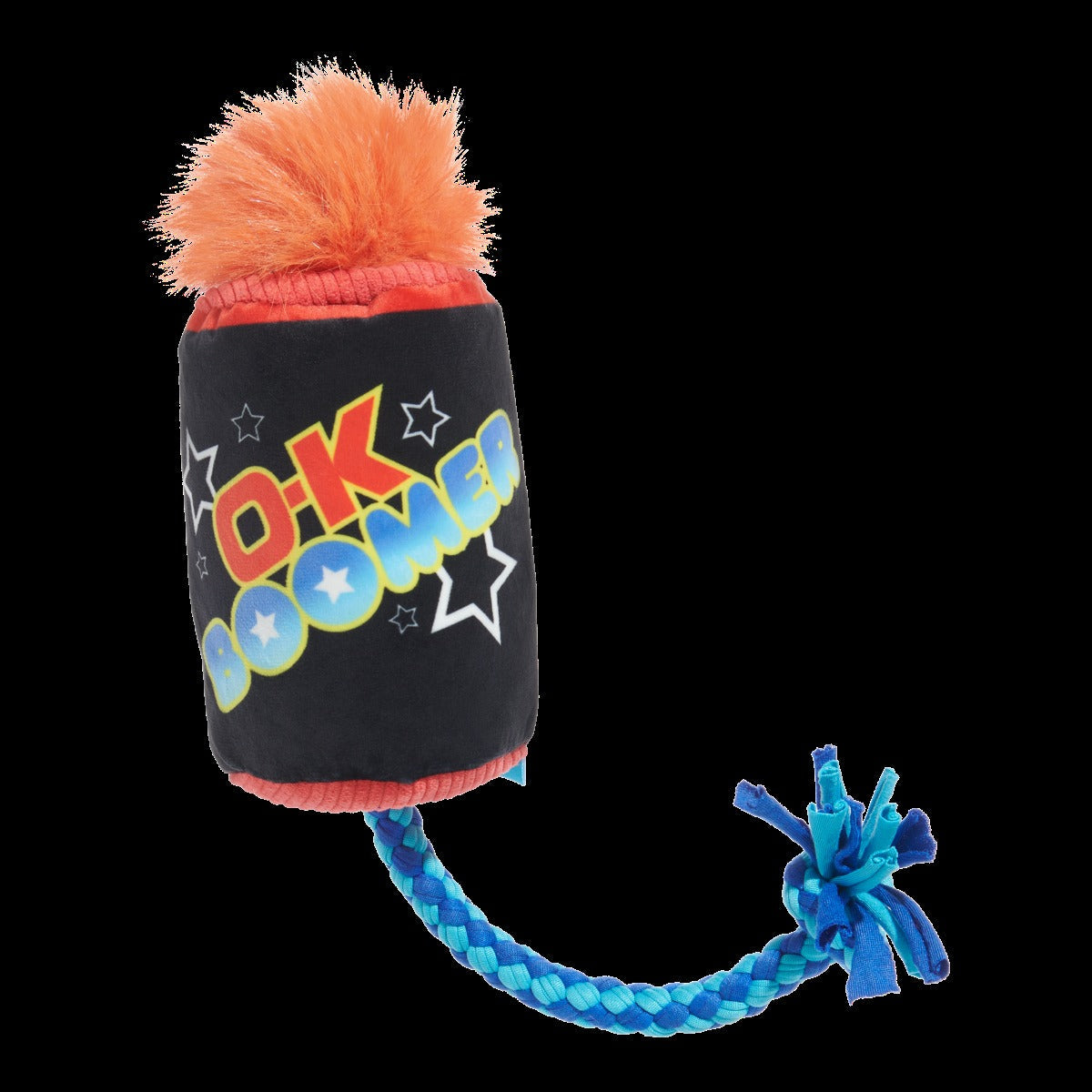 O-K Boomer Plush Tug Dog Toy