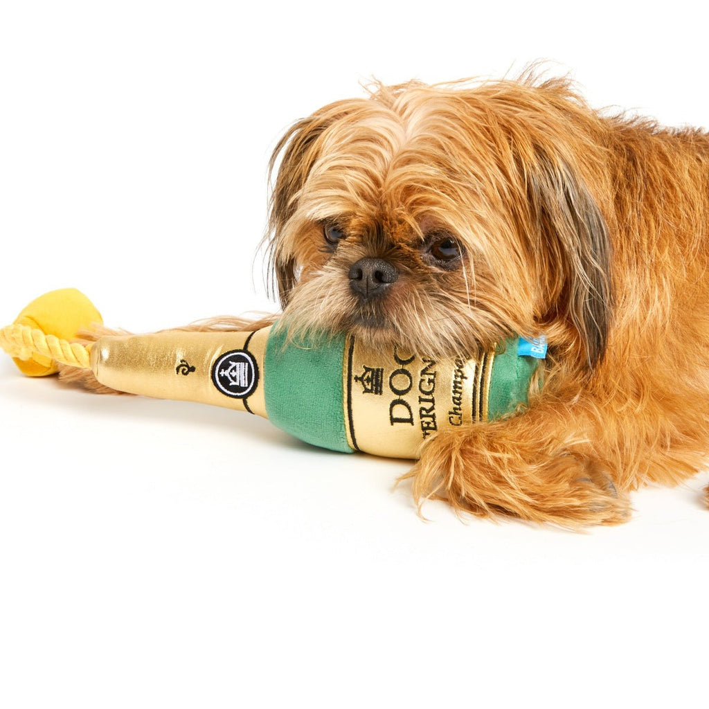 Dog Perignon Plush Tug Dog Toy