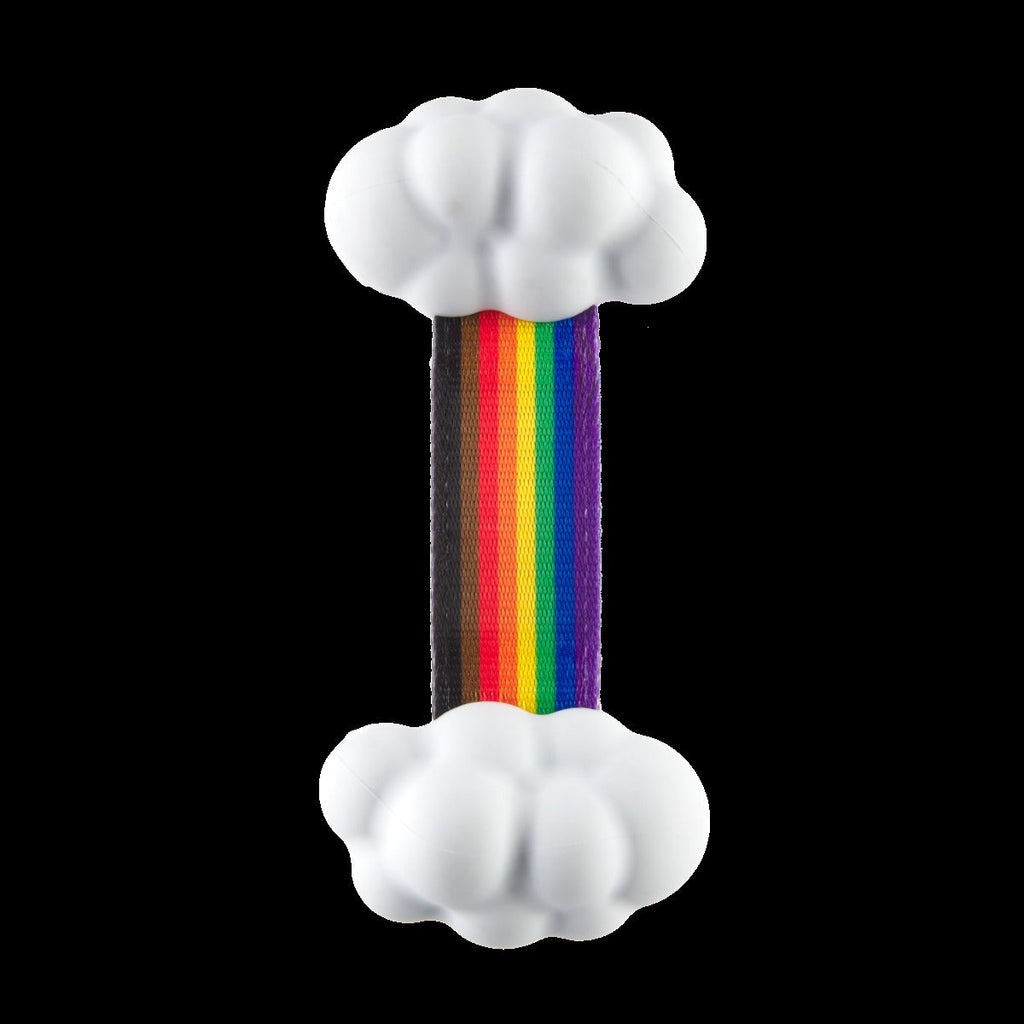 Proud Pup Rainbow Tug Super Chewer Durable Tug Dog Toy