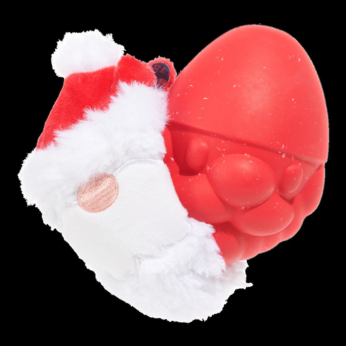 Secret Santa Durable Super Chewer 2-in-1 Rip and Reveal Dog Toy