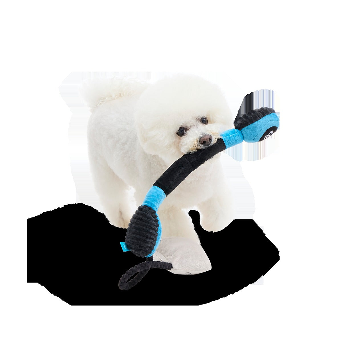 Pup-Up Playlist Plush Tug Dog Toy