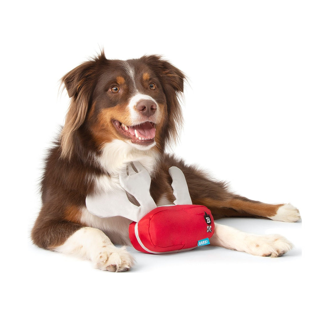 Sniff Army Knife Plush Tug Dog Toy