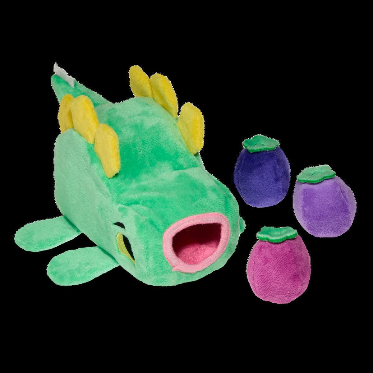 Berry Hungry Bernard Plush Multi-Part + Enrichment Dog Toy