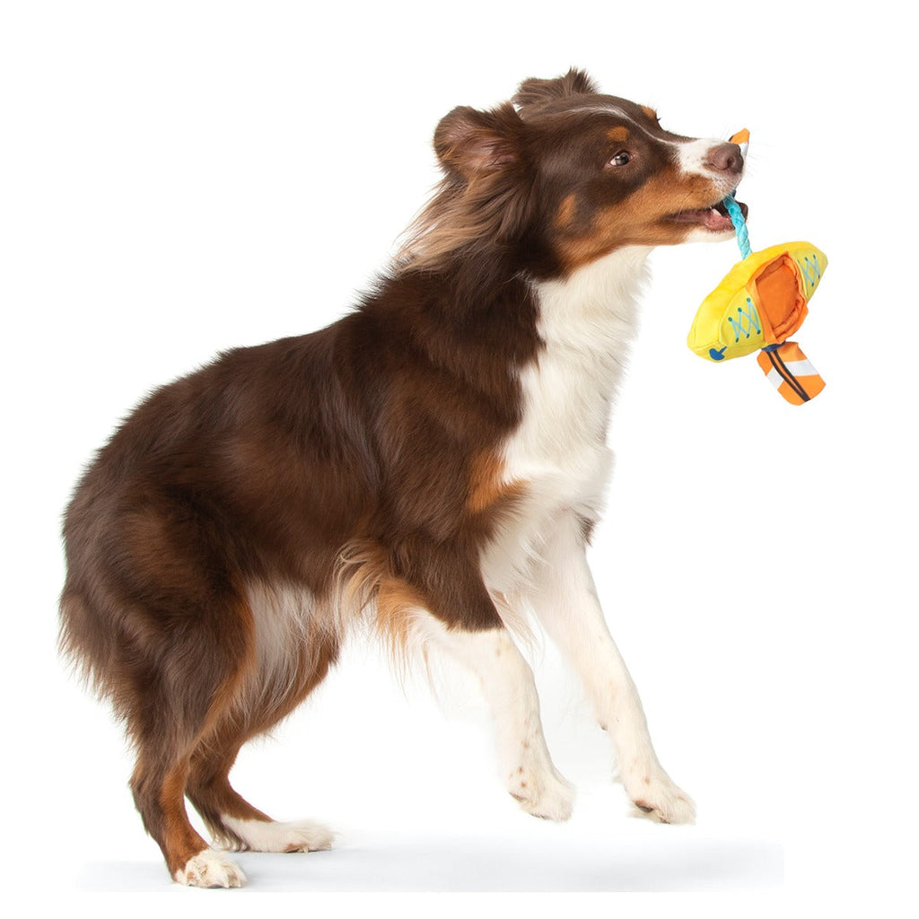Off Track Kayak Plush Tug Dog Toy