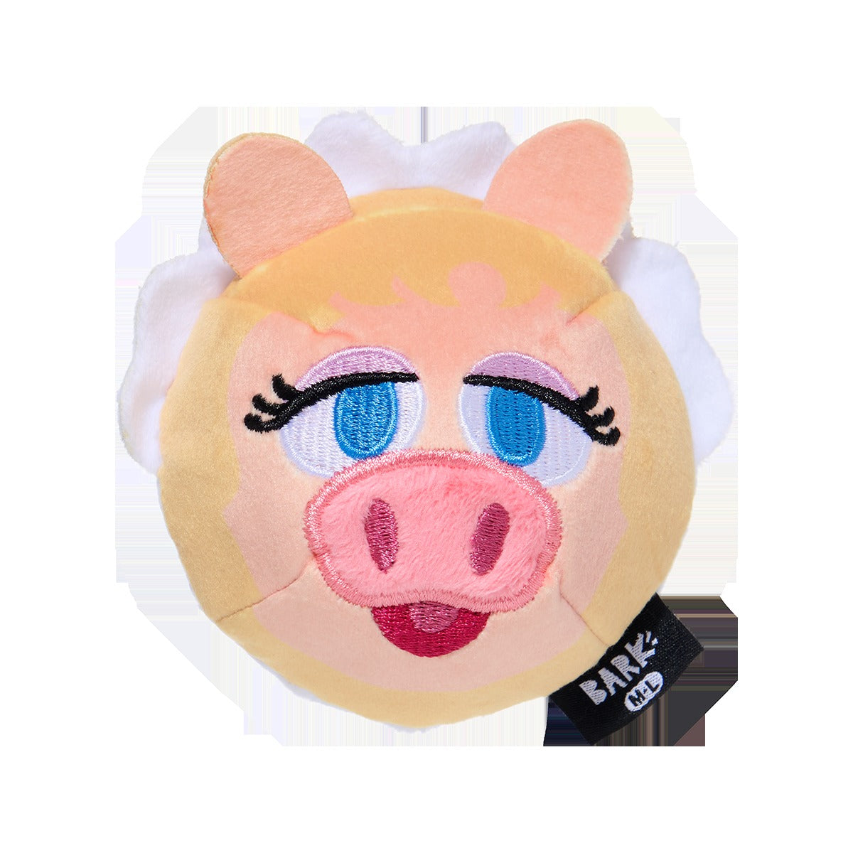 Miss Piggy as “Bouncing Emily Catch-it” Super Chewer Durable 2-in-1 + Fetch Dog Toy
