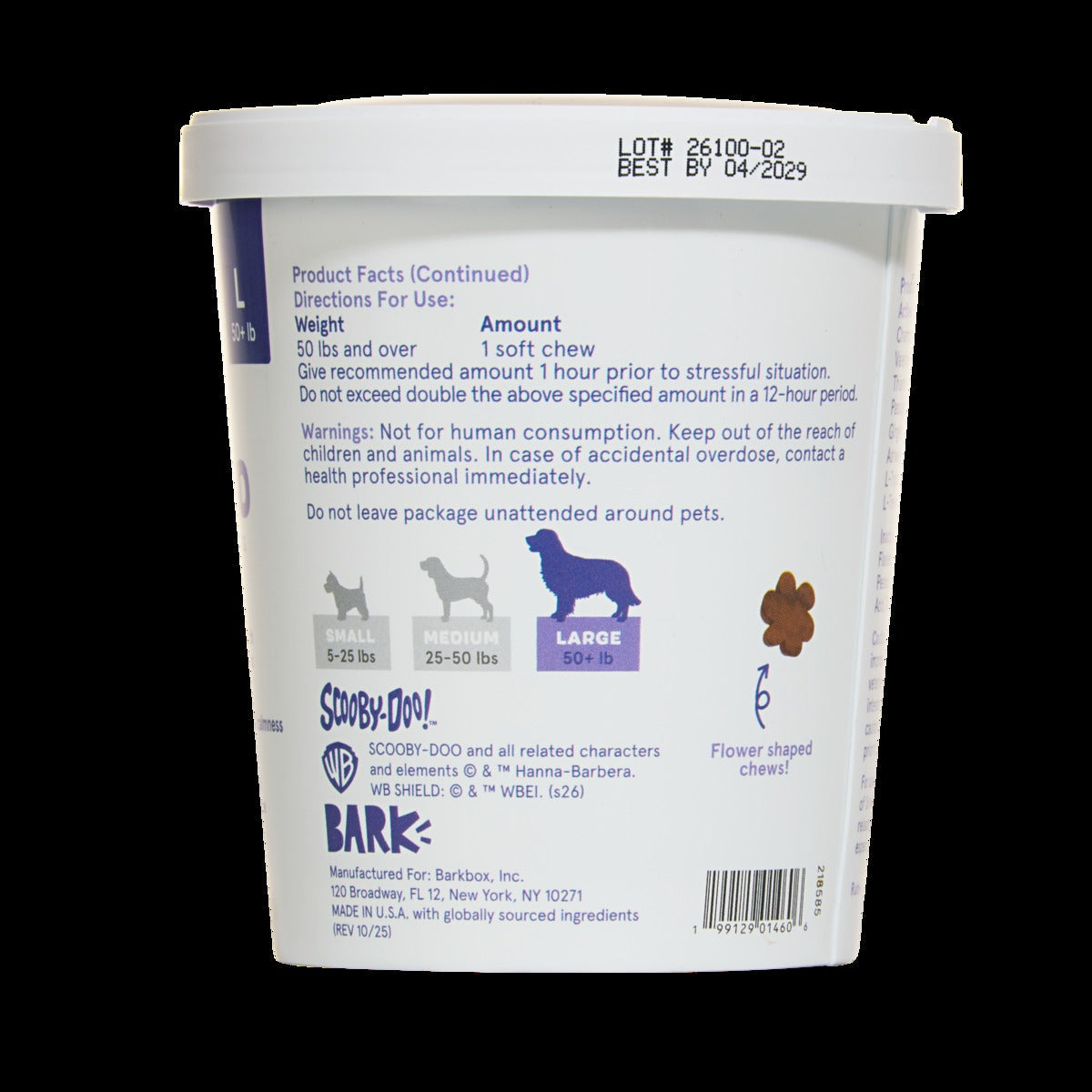 Scooby-DooTM Treat Supplements, 30 Ct