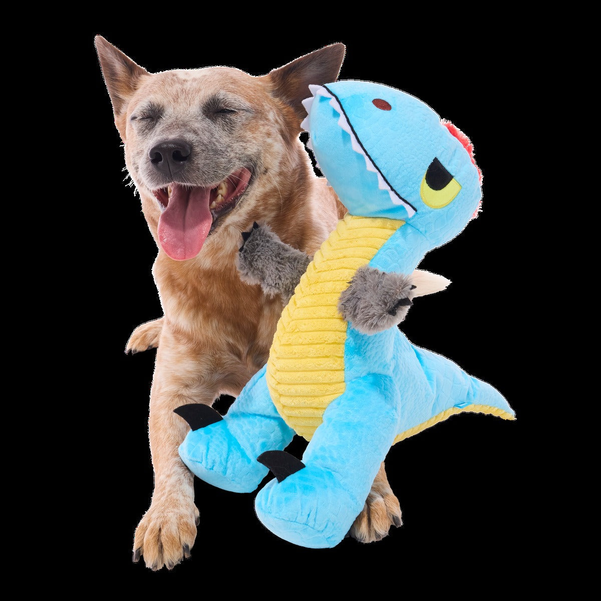 Uma Utahraptor Plush Extra-Large + Tug Dog Toy