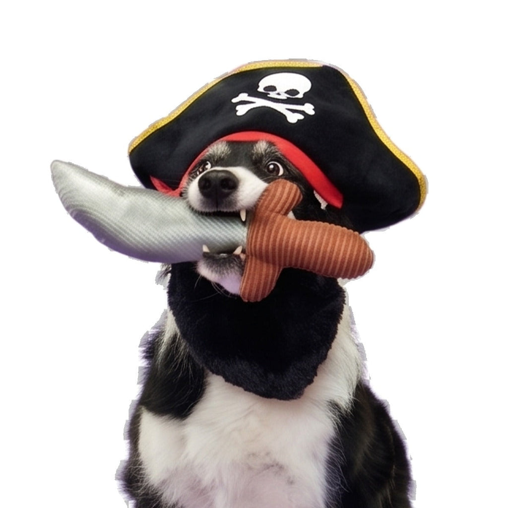 Bark Beard Plush Multi-Part + Wearable Dog Toy