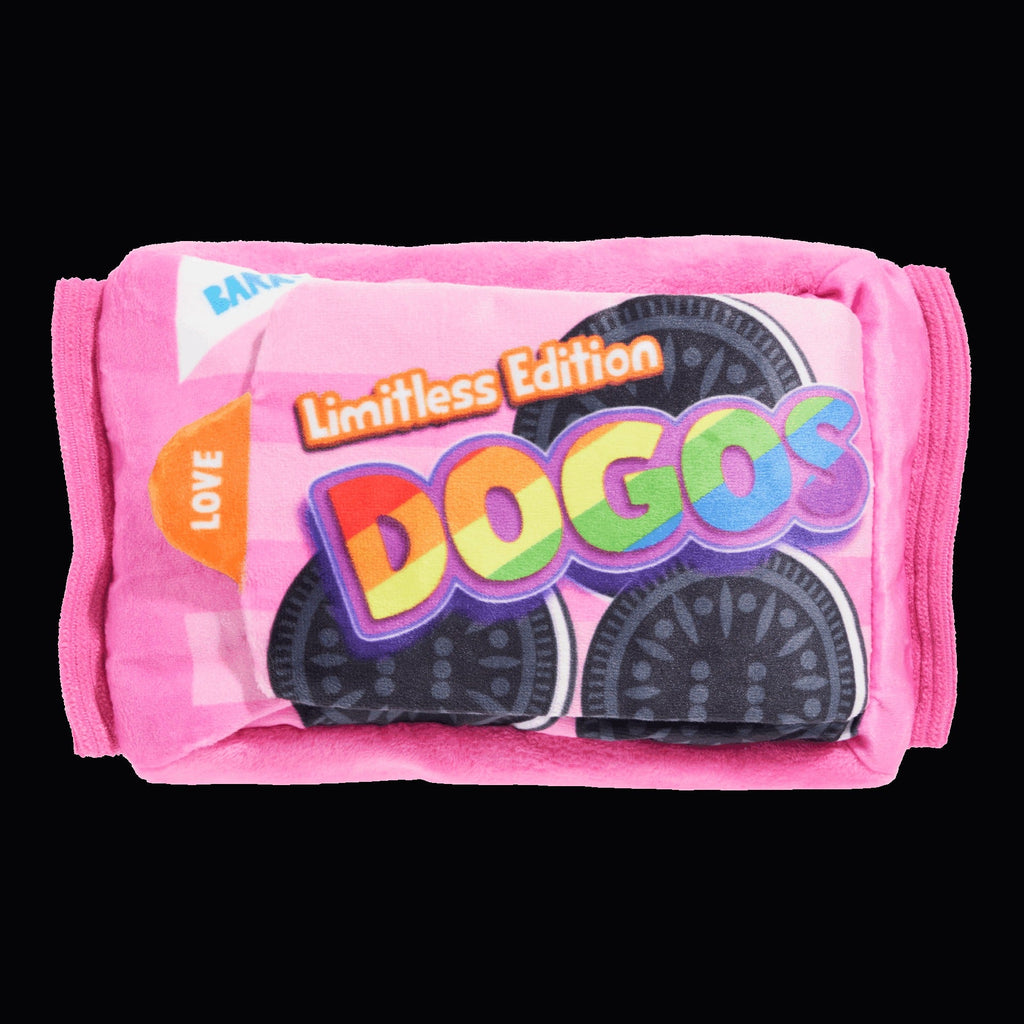 Rainbow Dogo Dunkers Plush Multi-Part + Enrichment Dog Toy