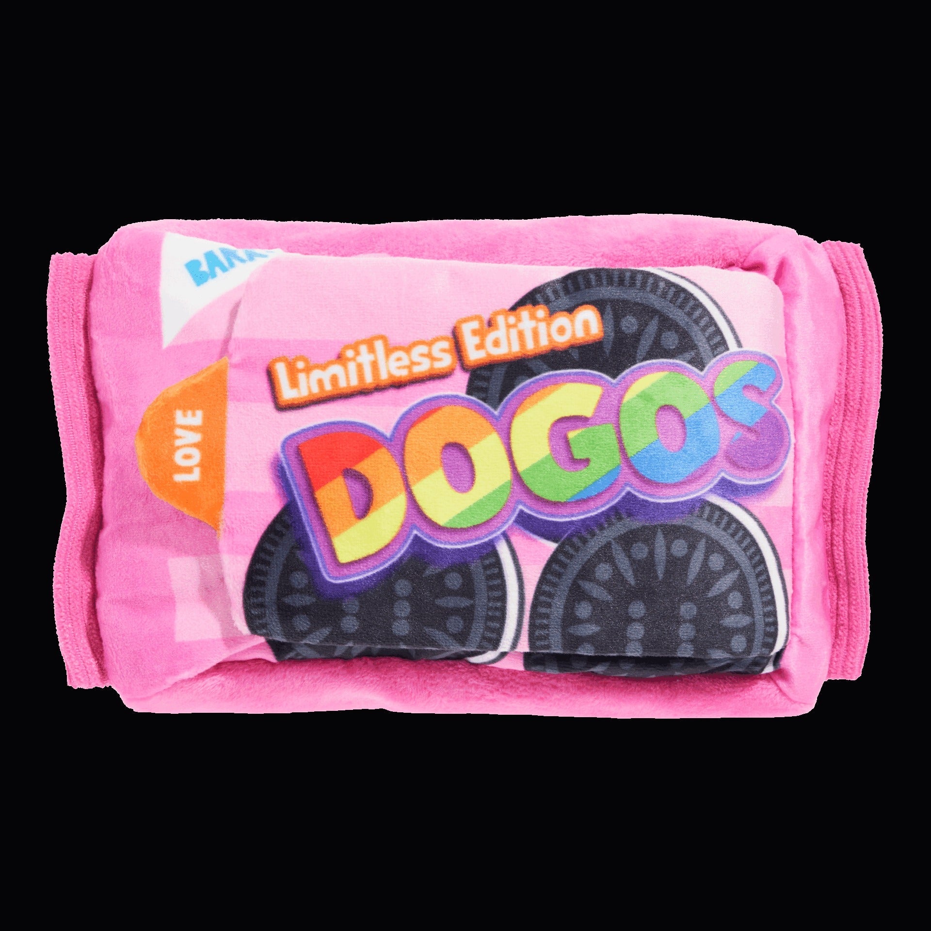 Rainbow Dogo Dunkers Plush Multi-Part + Enrichment Dog Toy