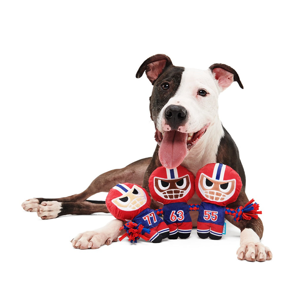 Linebarkers Plush Tug Dog Toy