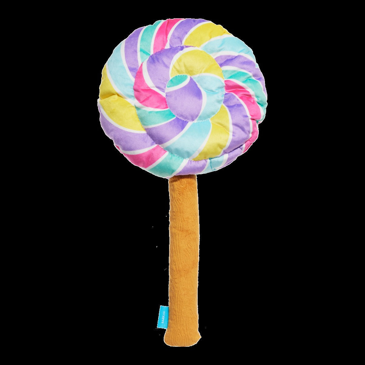 Lick-A-Lot Lollipop Plush Tug Dog Toy