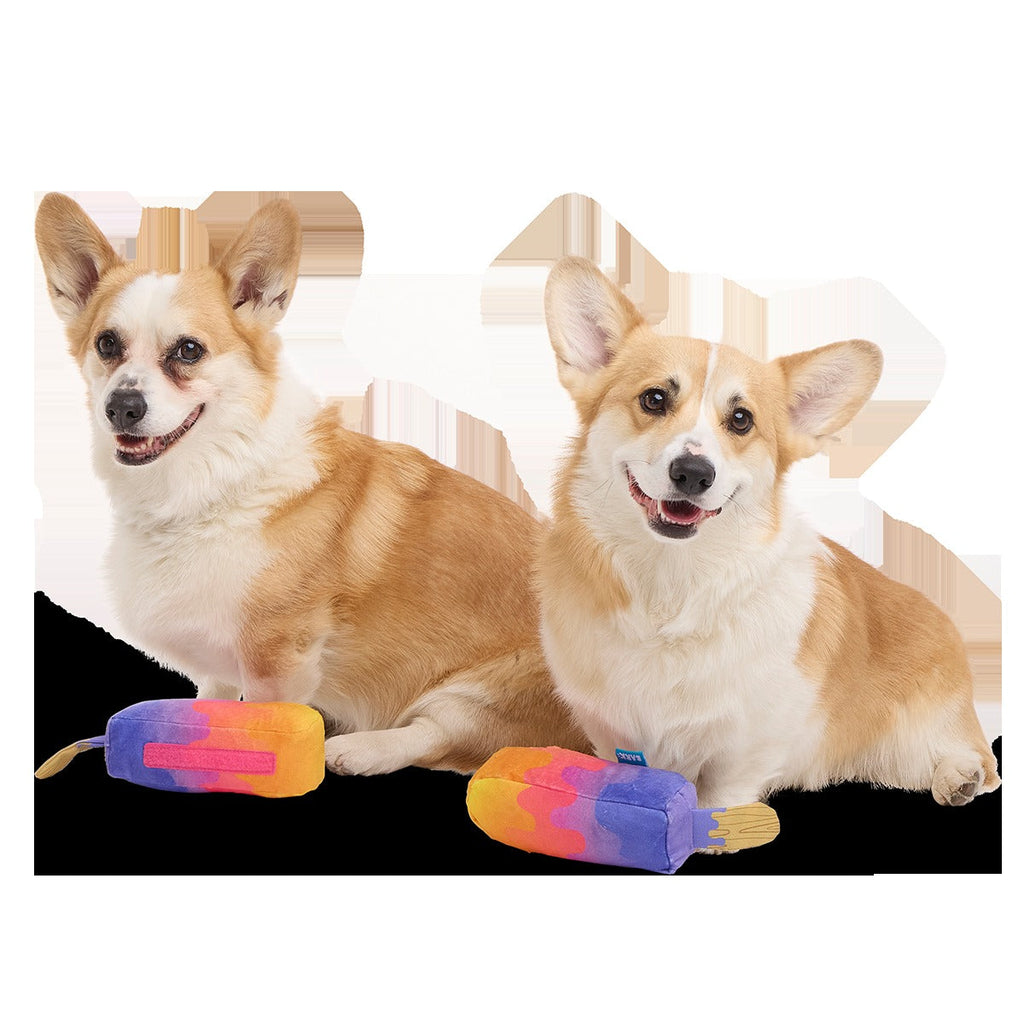 Friends 4Eva Ice Pops Plush Multi-Part + Tug Dog Toy
