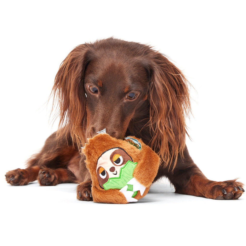 Sonny the Sloth Super Chewer Durable 2-in-1 + Fetch Dog Toy