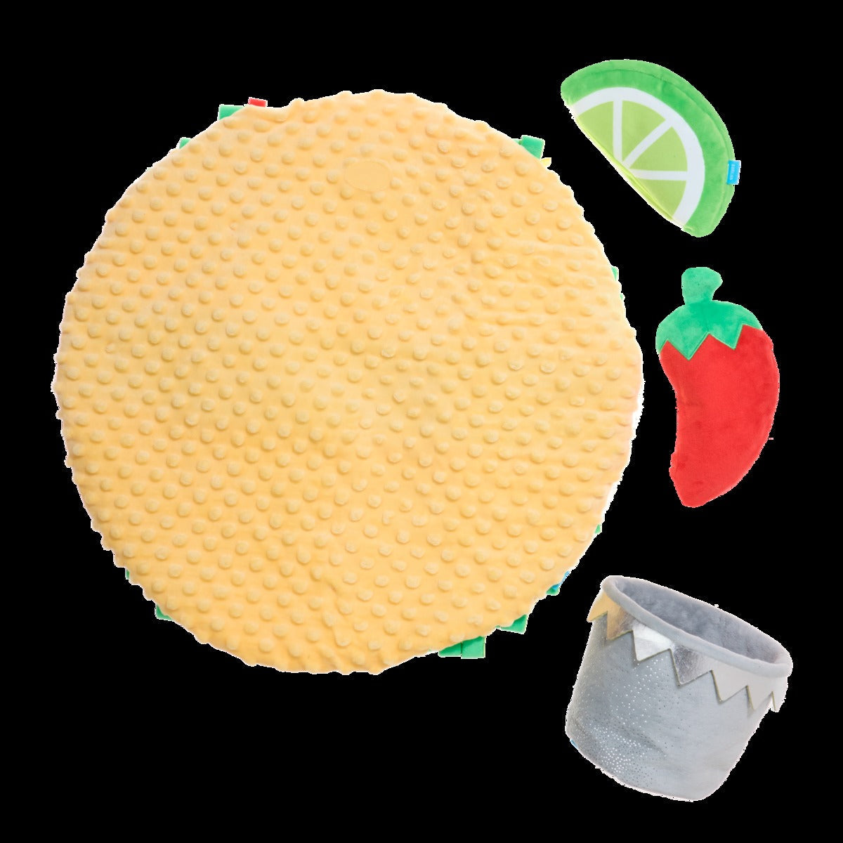 Extra-Snuffed Burrito Plush Extra-Large + Multi-Part + Enrichment Dog Toy