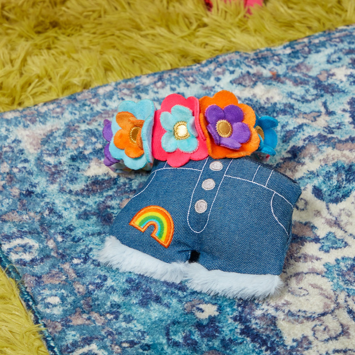 Grrroovy Threads Plush Multi-Part + Wearable Dog Toy