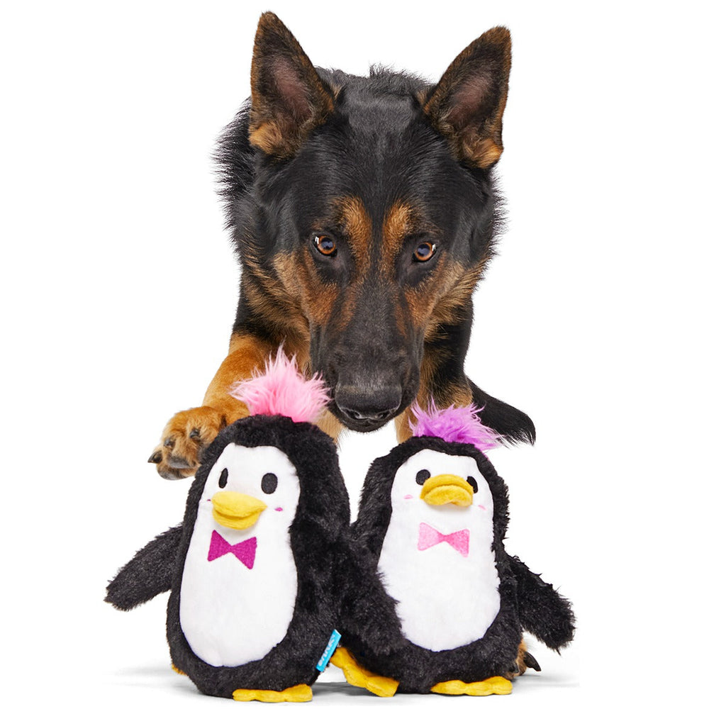 Pride March of the Penguins Plush Multi-Part Dog Toy
