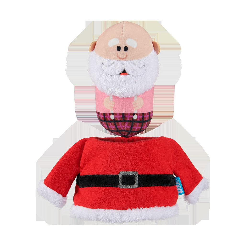 Ol' Kris KringleTM Plush Multi-Part + Enrichment Dog Toy