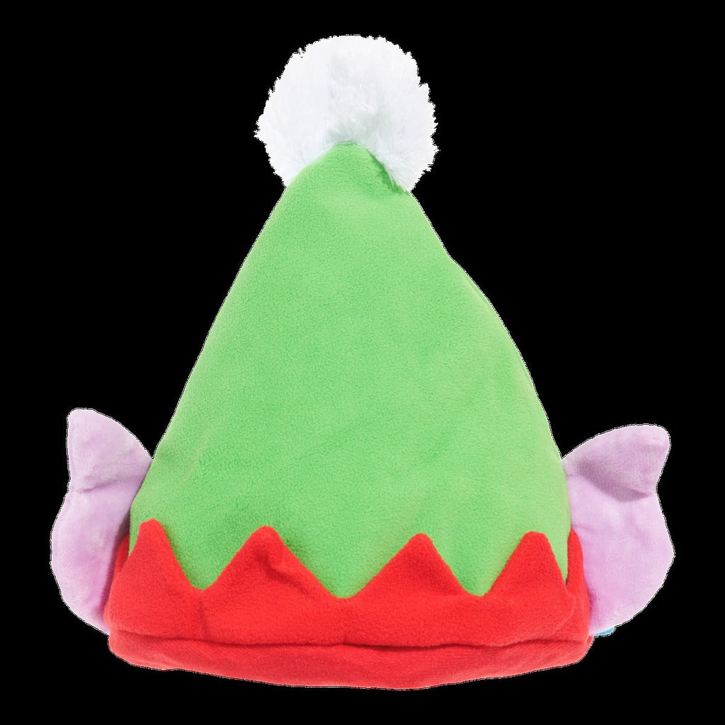Santa's Little Yelper Plush Wearable Dog Toy