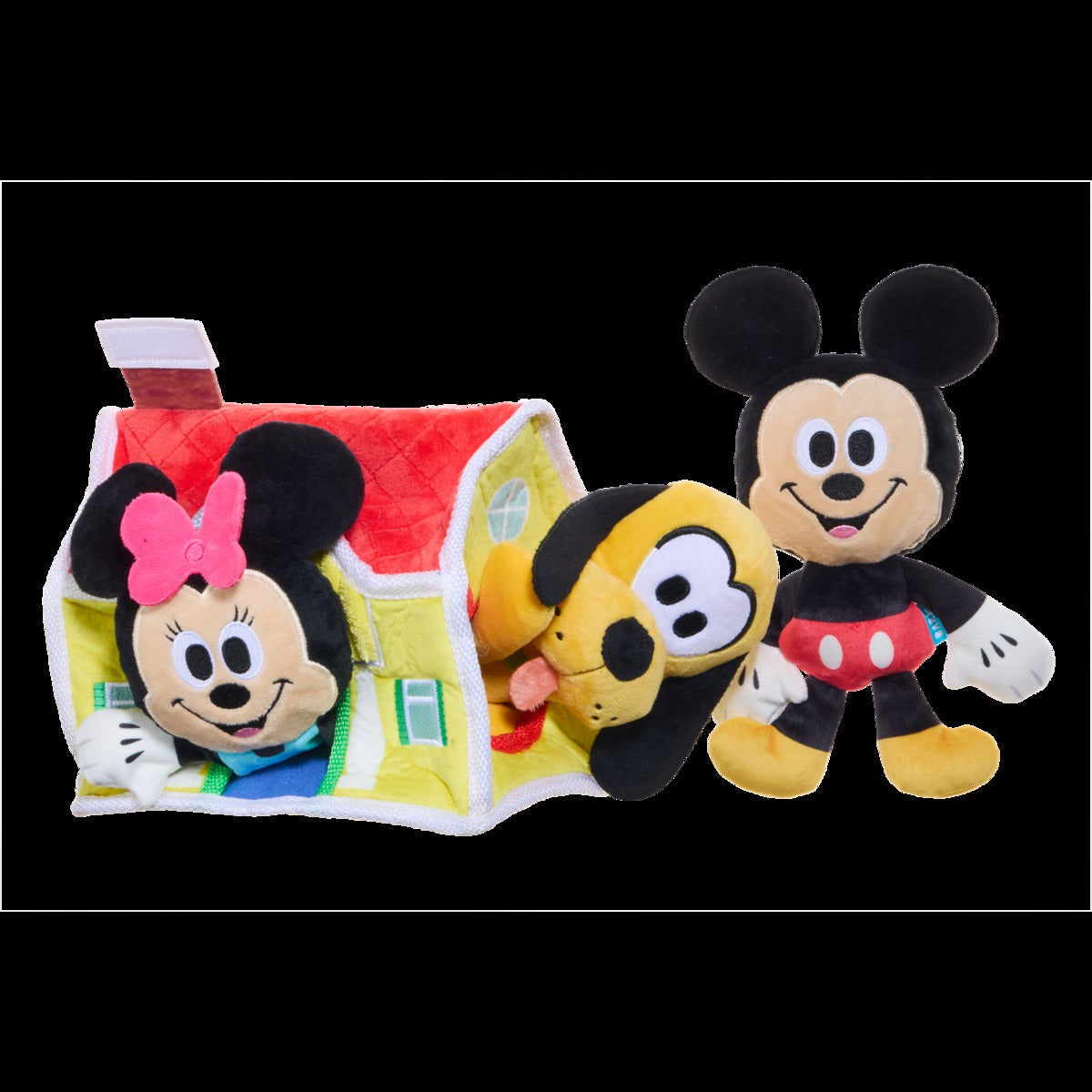 House of Mouse Plush Multi-Part + Enrichment Dog Toy