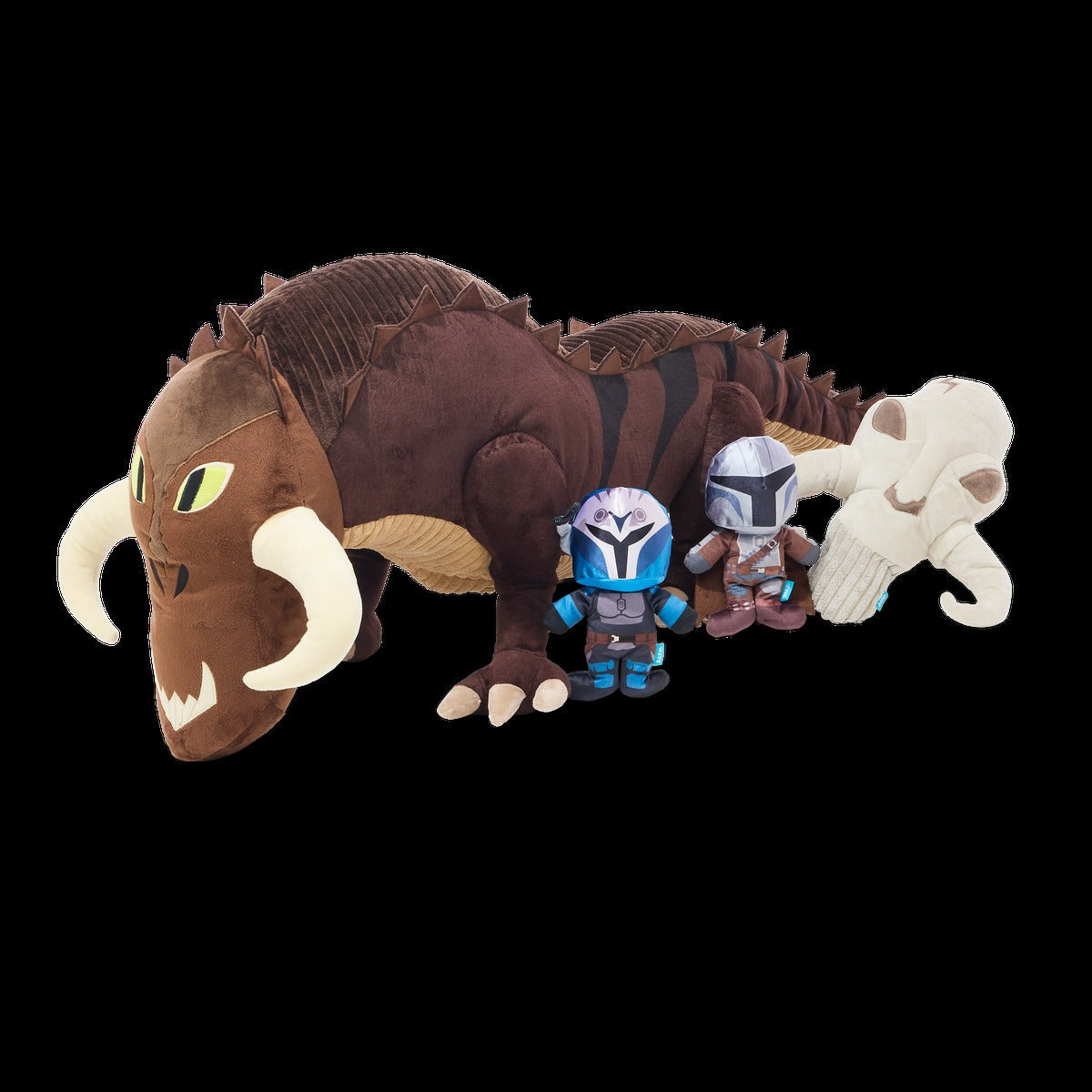 MythosaurTM Plush XXXL Multi-Part + Enrichment Dog Toy
