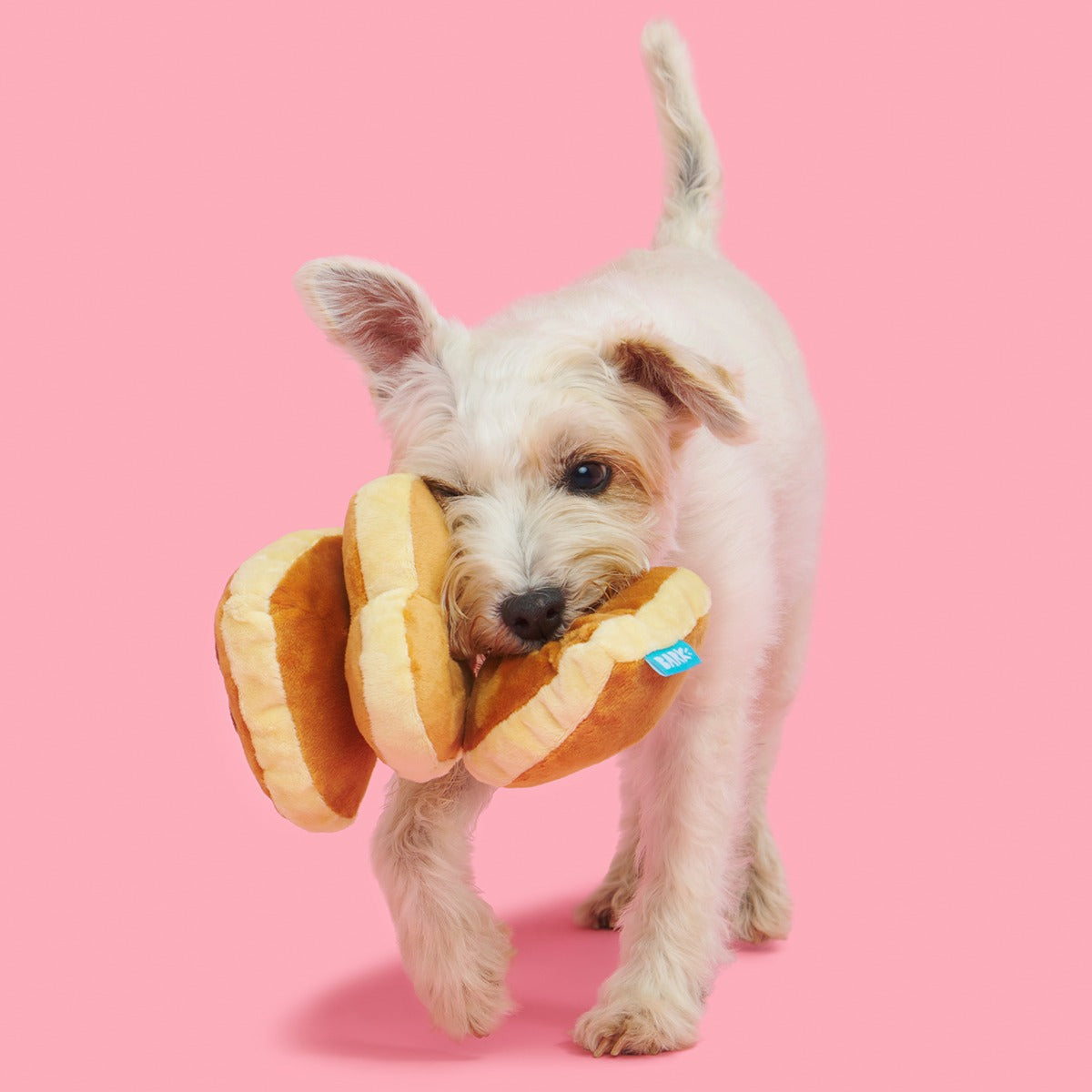Love Stack Plush Tug Dog Toy