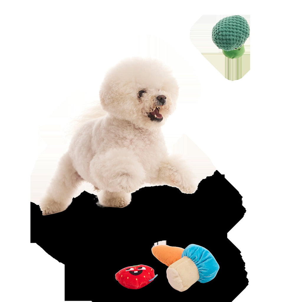 Veggie Patch Pals Plush Multi-Part Dog Toy