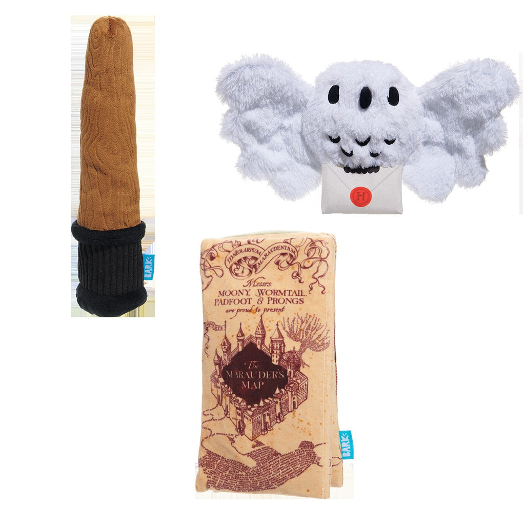 HARRY POTTERTM Plush Multi-Part Dog Toy Bundle