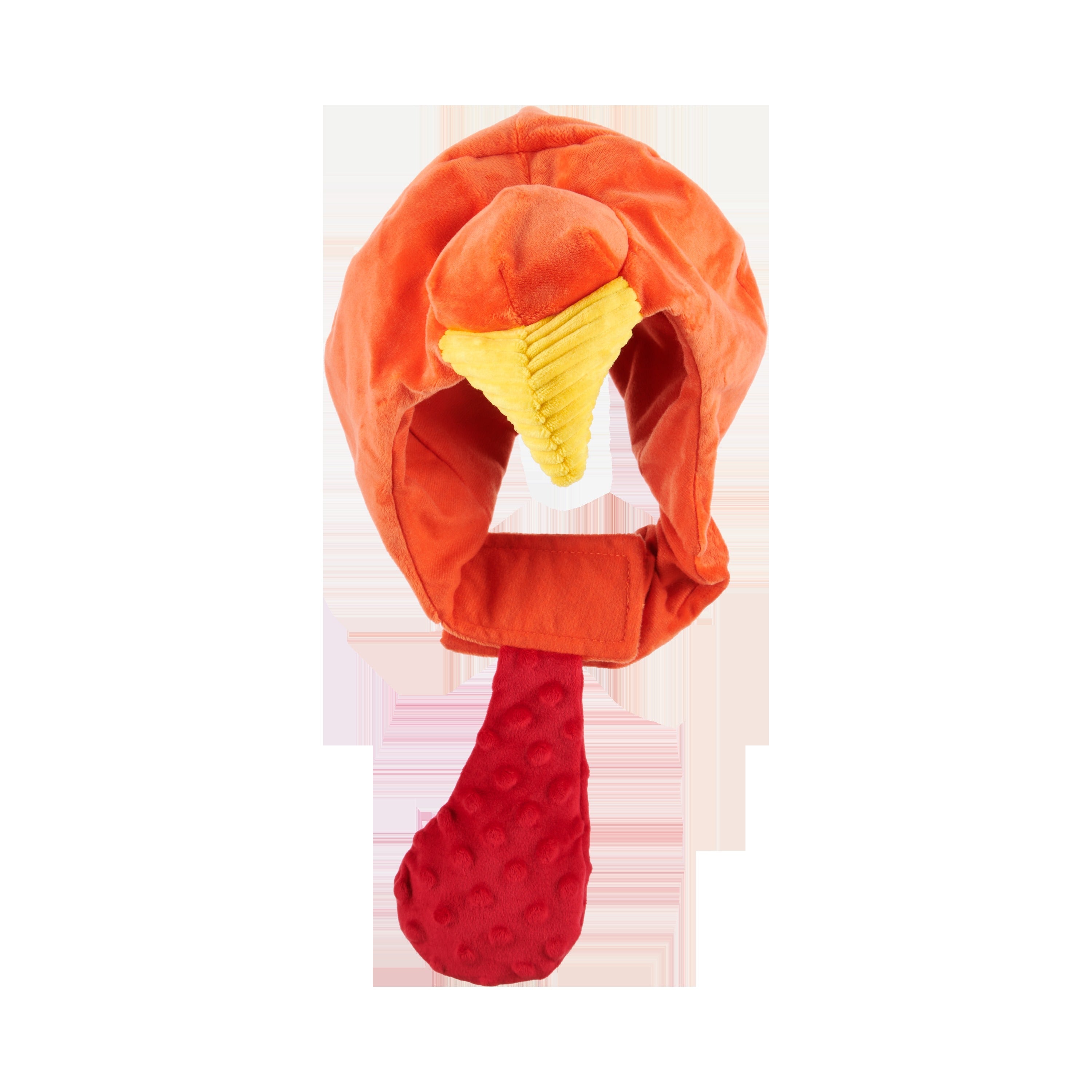 Gobble Head Plush Wearable Tug Dog Toy