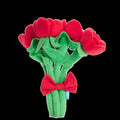 Bouquet of Roses Plush Multi-Part + Tug Dog Toy