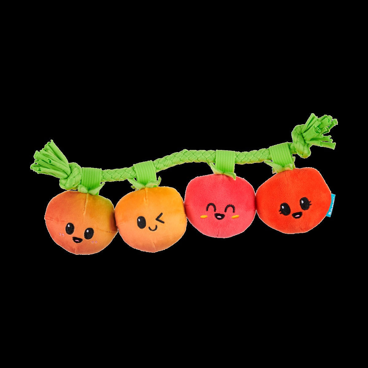 Hairloom Tomatoes Plush Tug Dog Toy