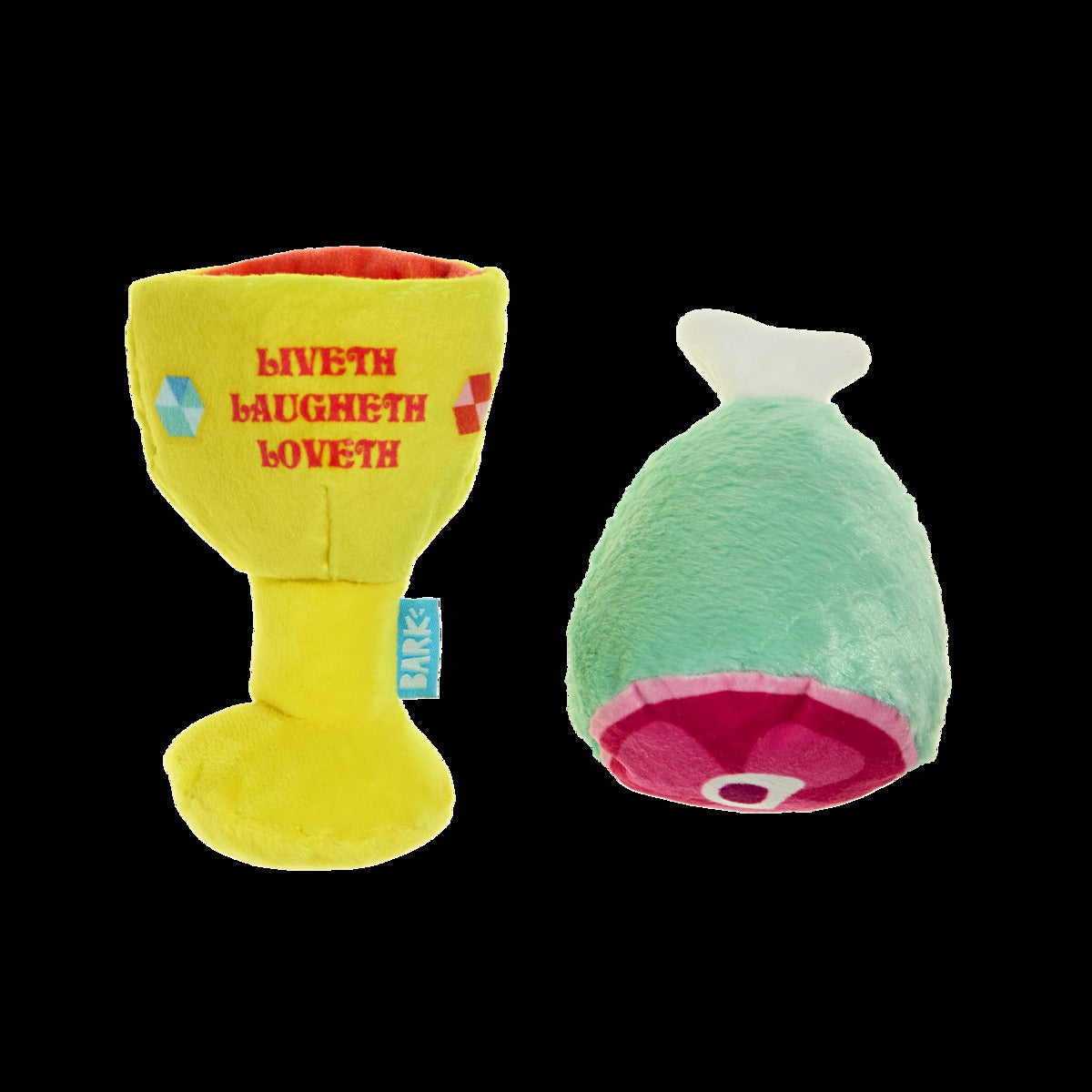 Feast Fetched for a King Plush Multi-Part Dog Toy