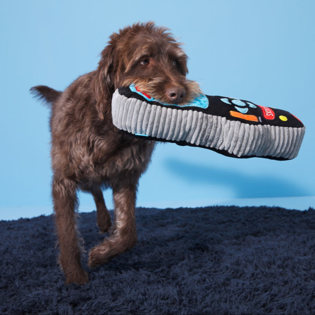 Chewniversal Remote Plush Extra-Large Dog Toy