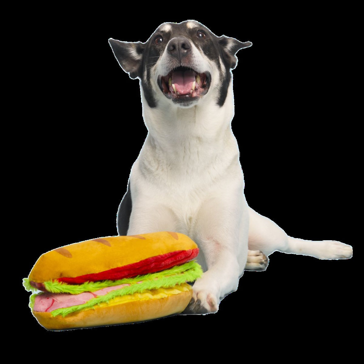 Big Bite Hoagie Plush Extra-Large + Tug Dog Toy