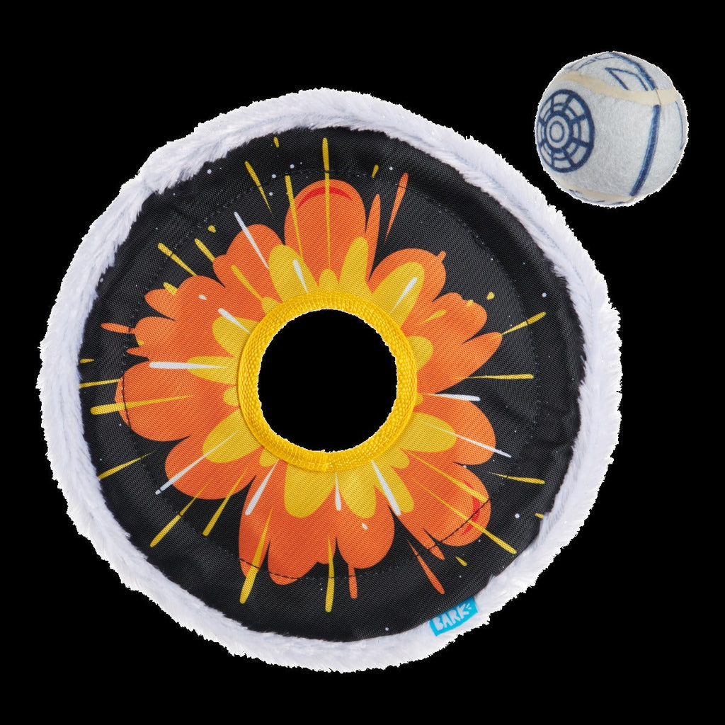 That's No Moon Plush Multi-Part + Tug + Fetch Dog Toy