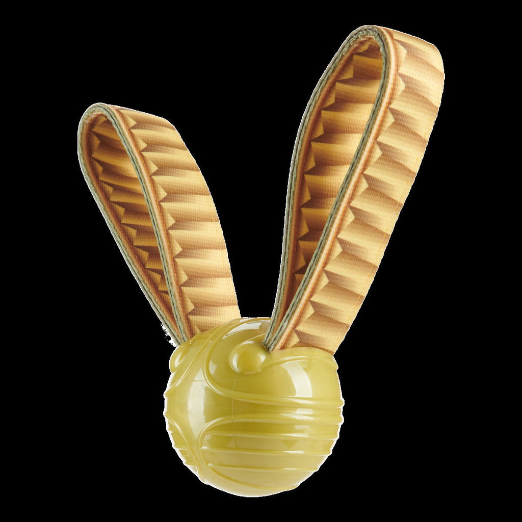 The Golden SnitchTM Super Chewer Durable Tug + Fetch Dog Toy