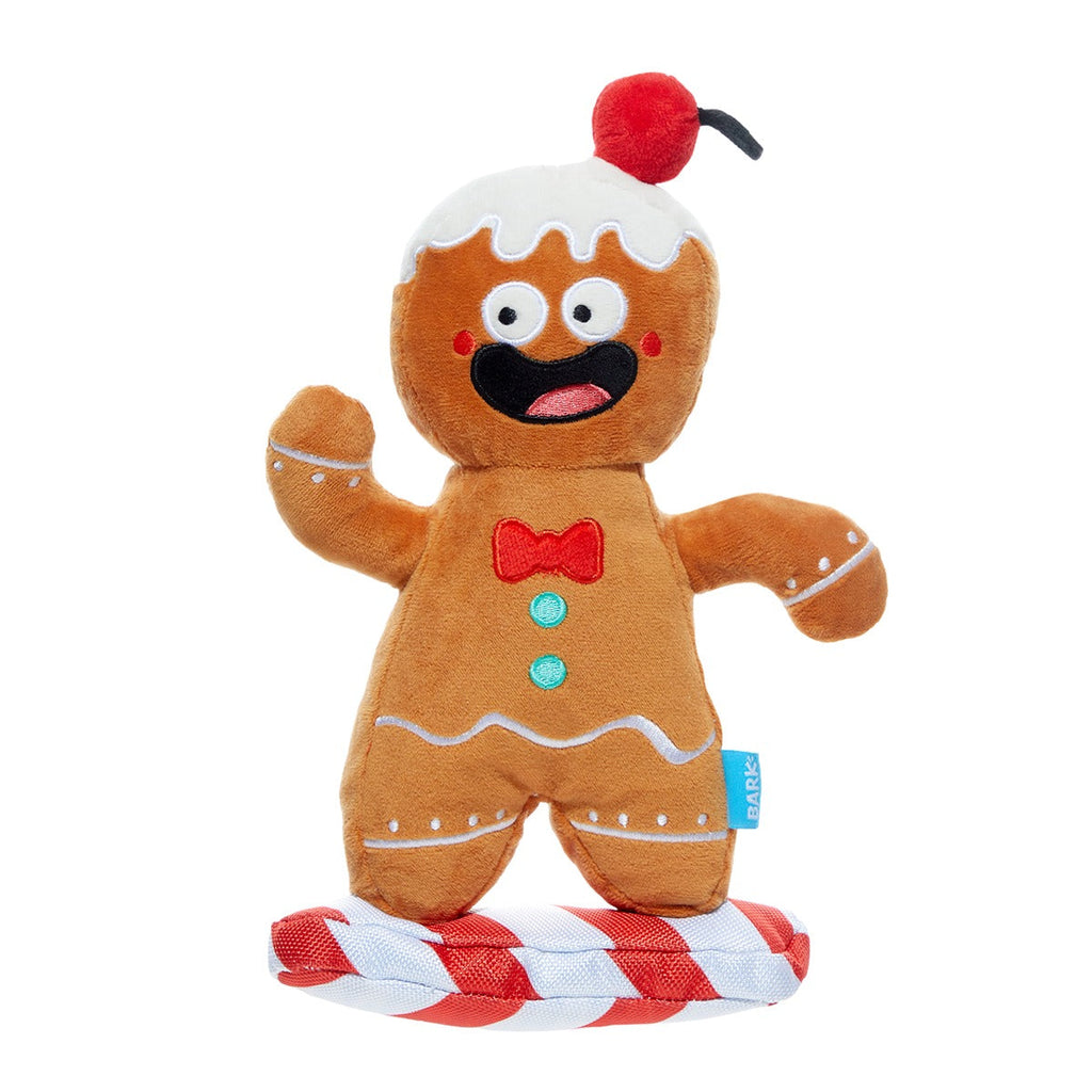 Gingershred Man Plush Tug Dog Toy