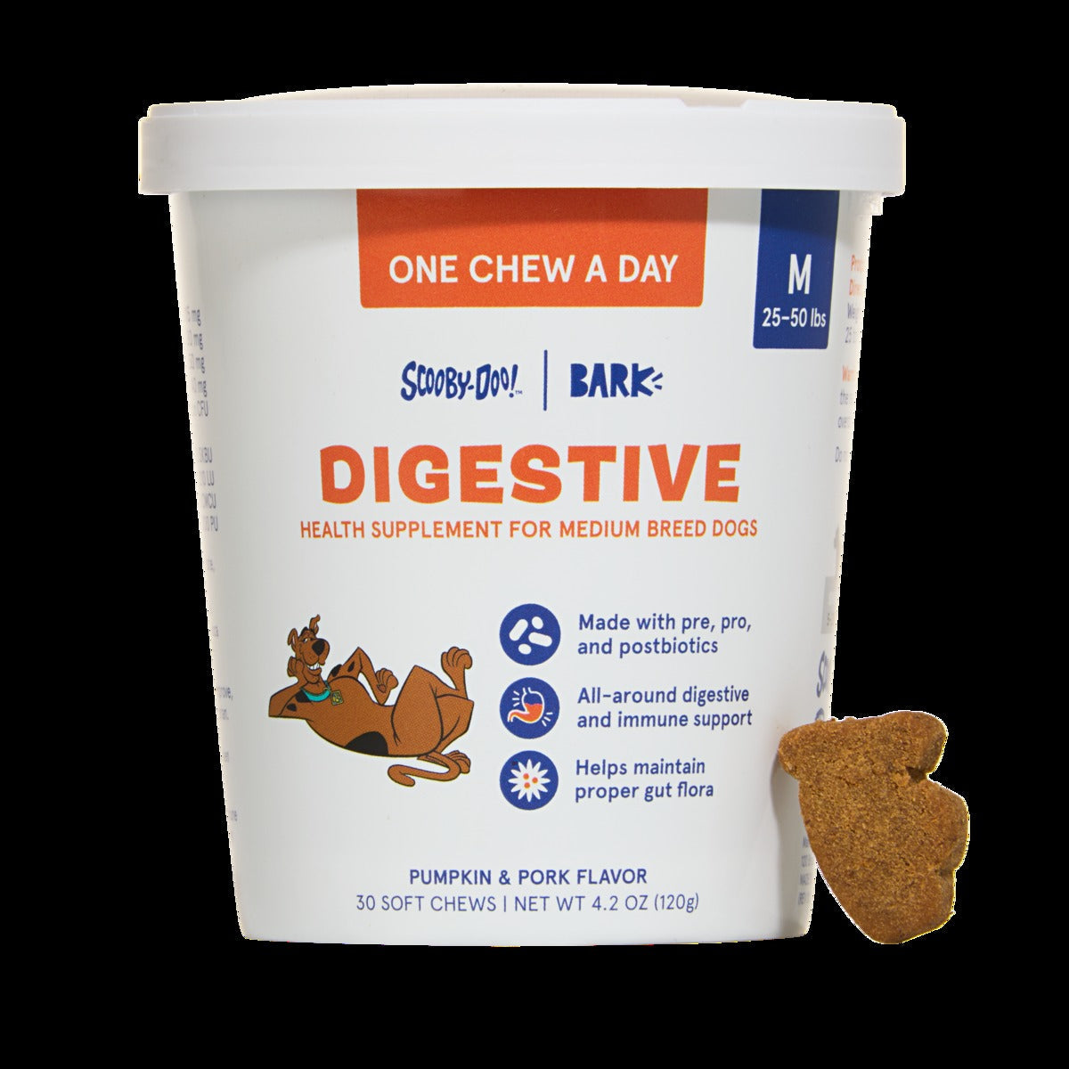 Scooby-DooTM Digestive Dog Treat Supplements, 30 Ct