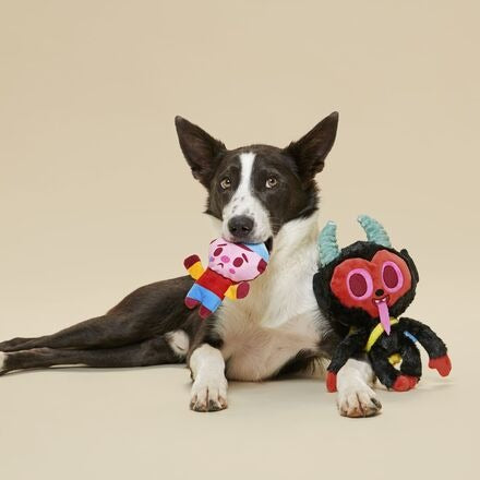 Merry Krampus Plush Tug Dog Toy