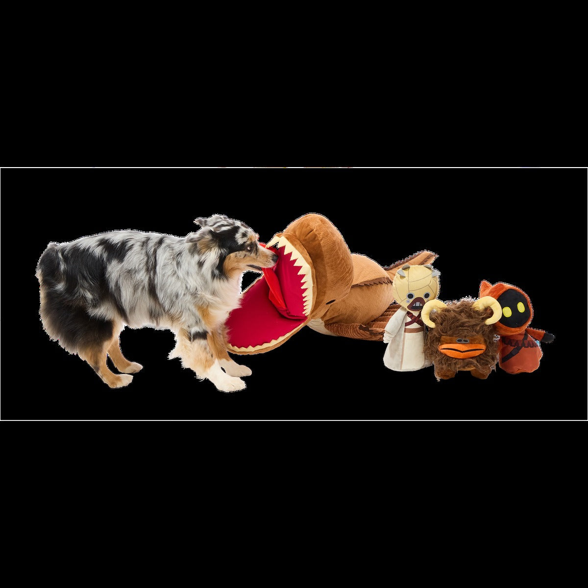 Krayt DragonTM Plush XXXL Multi-Part + Enrichment Dog Toy