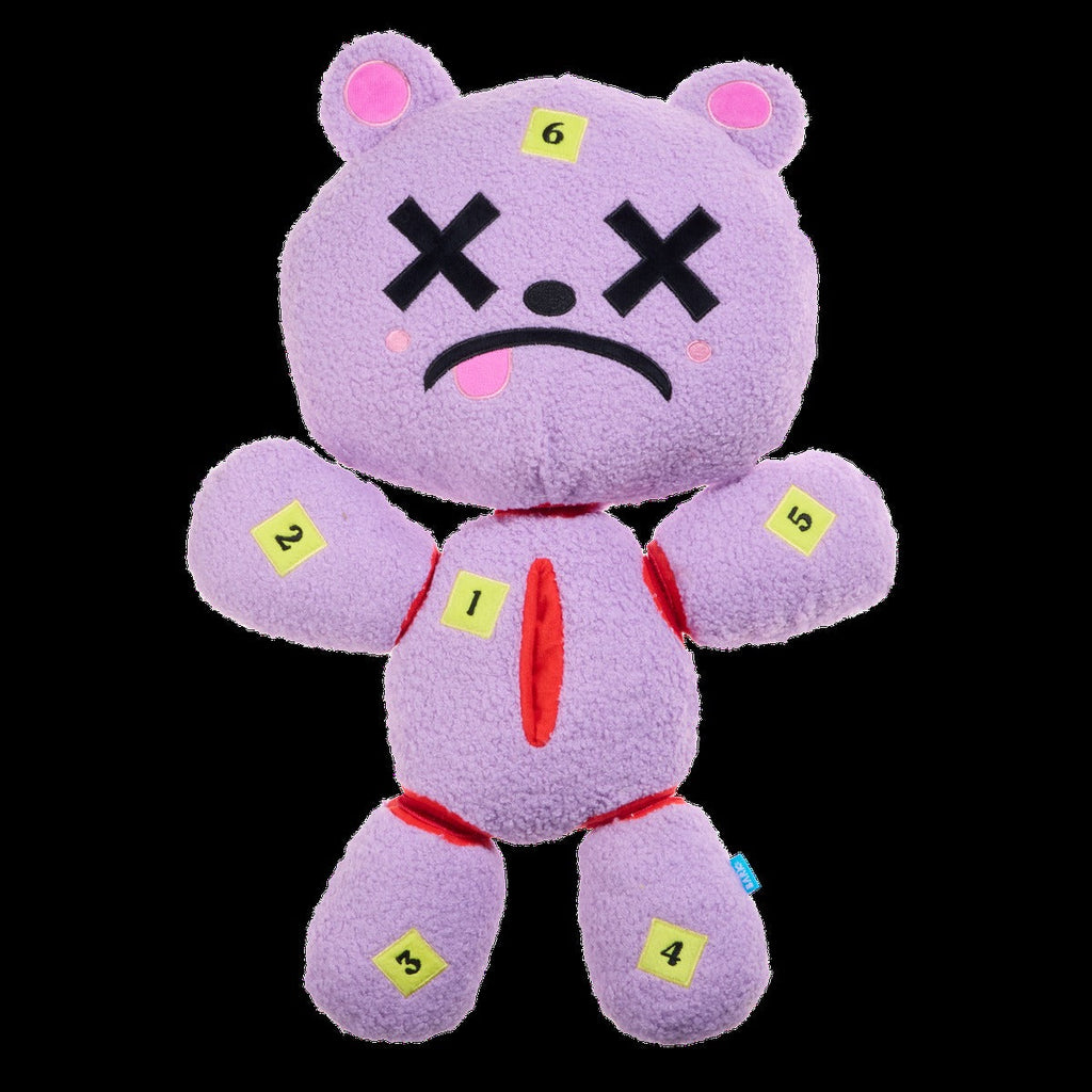 Deady Bear Plush Extra-Large + Multi-Part + Enrichment Dog Toy